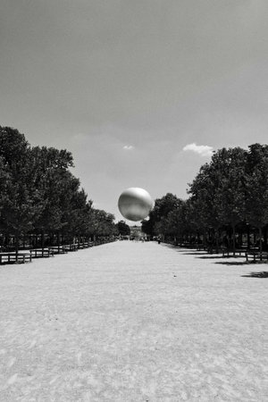 France in black and white