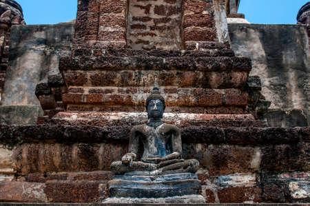 Buddha Statue Sukhothaiの写真素材