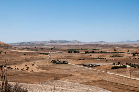Cyprus Arid Landscapeのeditorial素材