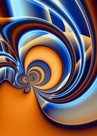Beautiful , unusual abstract fractal art の写真素材