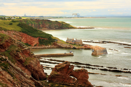 Scottish seashore, Cove Bay