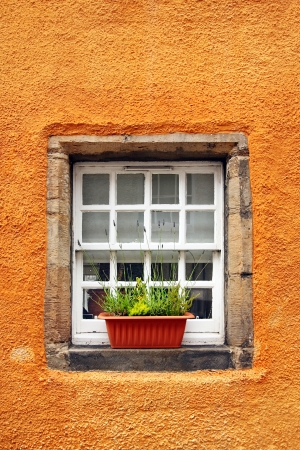 Culross is a former royal burgh in Fife, Scotland founded in 6th centuryの写真素材