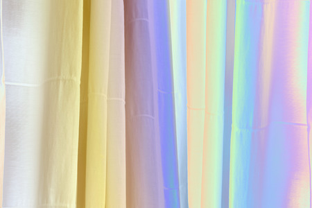 Pretty abstract background with vertical 3d linesの写真素材