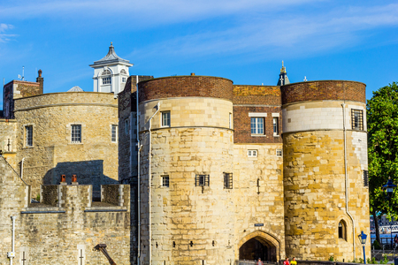 Tower Castle in London, UKのeditorial素材