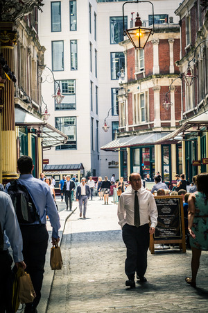 Leadenhall Market, City of Londonのeditorial素材