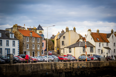 The Harbour, Arbroath in Scotland, UKのeditorial素材