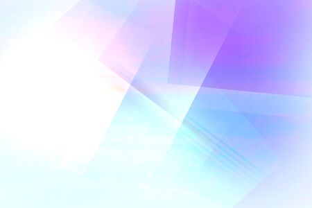 Minimal, colorful, pastel abstract, geometric backgroundの写真素材