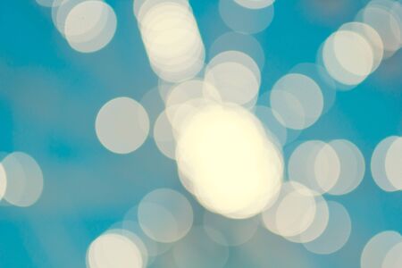 Beautifu, abstractl bokeh lights background for Christmasの写真素材