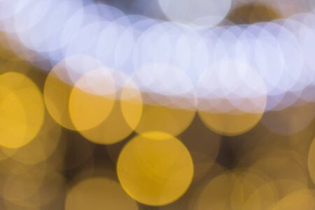 Beautifu, abstractl bokeh lights background for Christmasの写真素材