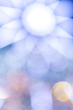 Beautifu, abstractl bokeh lights background for Christmasの写真素材