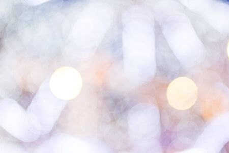 Beautifu, abstractl bokeh lights background for Christmasの写真素材