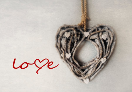 background with the love word