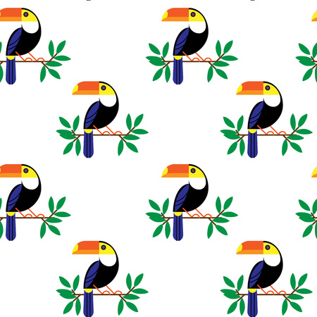 Seamless colorful painted cartoon hearts pattern. Summer background. Vector illustrationのイラスト素材