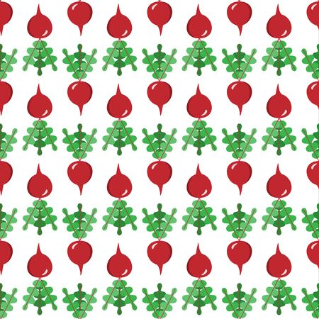 beet pattern. Seamless texture with ripe beetroot. Use as a pattern fillのイラスト素材