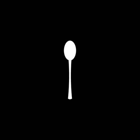 spoon cutlery isolated icon vector illustration designのイラスト素材