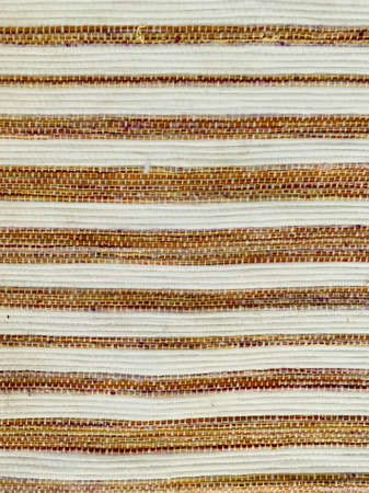 Background from a striped fabric texture biegeの写真素材
