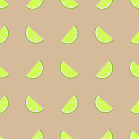 Seamless lime pattern bright on colorful background vector illustrationのイラスト素材