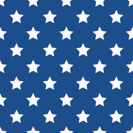 american stars flag pattern, abstract seamless texture vector illustrationのイラスト素材