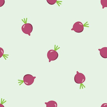 beet pattern. Seamless texture with ripe beetroot. Use as a pattern fillのイラスト素材