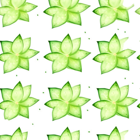 Cute ucumber seamless pattern on white background.の素材
