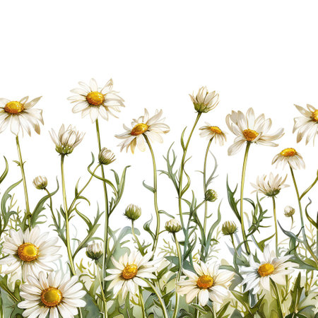 Nature background with beautiful flowersの素材