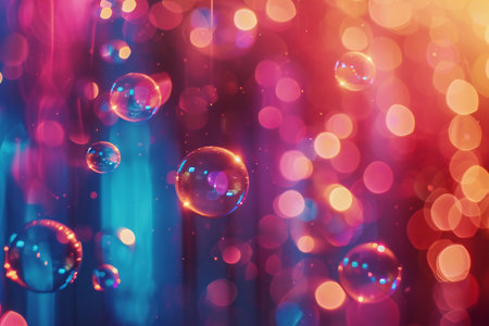 Photo of colored foam. Bubble. background texture.の素材