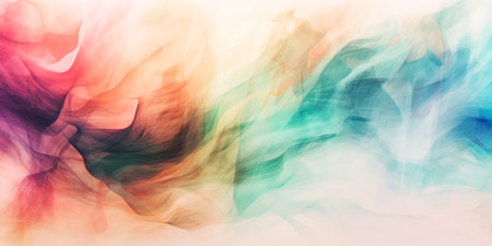 Abstract colorful watercolor paint texture background. Generative AI.の素材