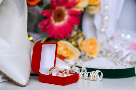 Wedding bandsの写真素材