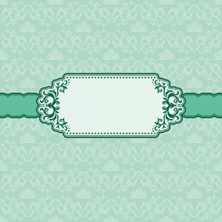 Template frame design for greeting card  のイラスト素材