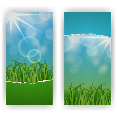 Ripped paper frame design.のイラスト素材