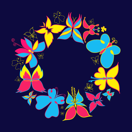 butterflyのイラスト素材