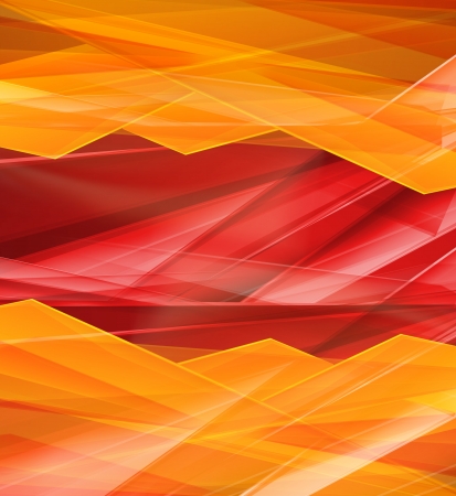 Modern Crystal red and yellow prism backgroundの写真素材