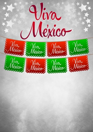 Vintage grunge viva mexico poster の写真素材
