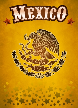 Mexico western style posterの写真素材