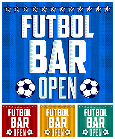 Football - Sports Bar Menu card design template のイラスト素材
