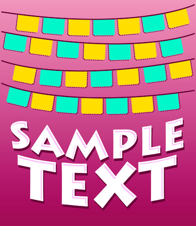 Happy Party background - vector poster card templateのイラスト素材