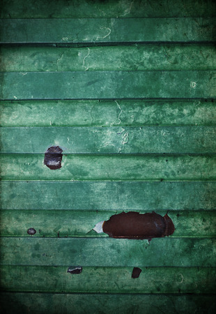 Green old grungy metal surface - background - textureの写真素材