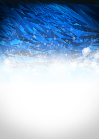 Abstract modern blue and white background  crystal design ready for your textの写真素材