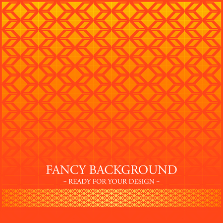 Fancy Card with geometric background, colorful invitation design ready for your textのイラスト素材
