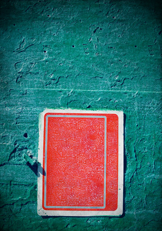 Red rusty grungy old sign with vignette on a cement wall - texture with rain droops background, ready for your textの写真素材