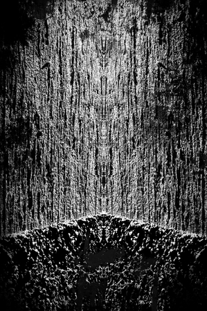 Creepy dark background - grunge illustrationの写真素材