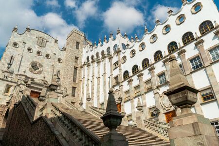 Main Building of the University of Guanajuato Mexico.の写真素材