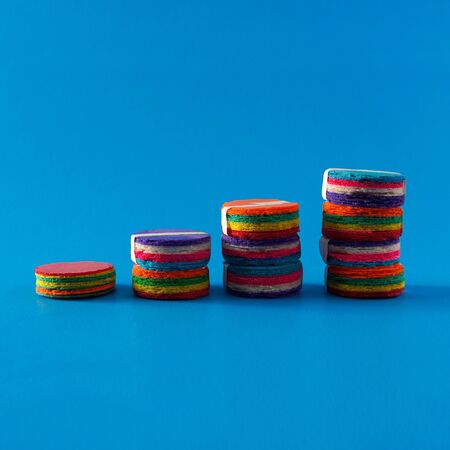 Mexican Obleas, Mexico traditional Candy.の写真素材