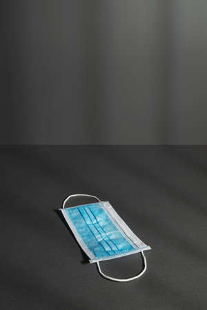 Mouth Cover Mask on Minimalist background.の写真素材