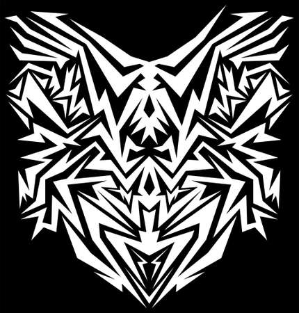 Cyber abstract intricate vector, Tecno lines design.のイラスト素材