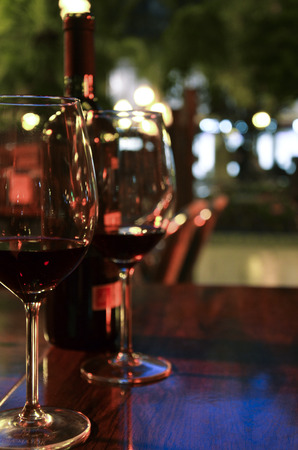 Wine glassesの写真素材