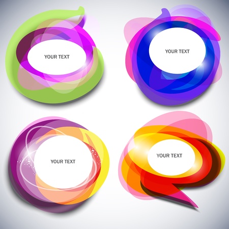 Abstract bubbles for speechのイラスト素材