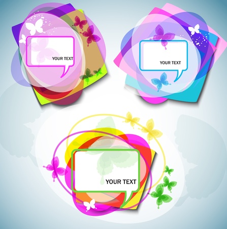 Abstract bubbles for speechのイラスト素材