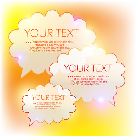 Bubbles for speechのイラスト素材