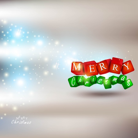 Elegant Christmas background with shiny stars and place for text.のイラスト素材